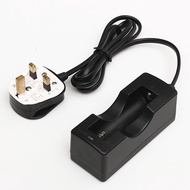 18650 Single Battery Smart Charger UK Plug For 18650 Rechargeable Li-ion Battery