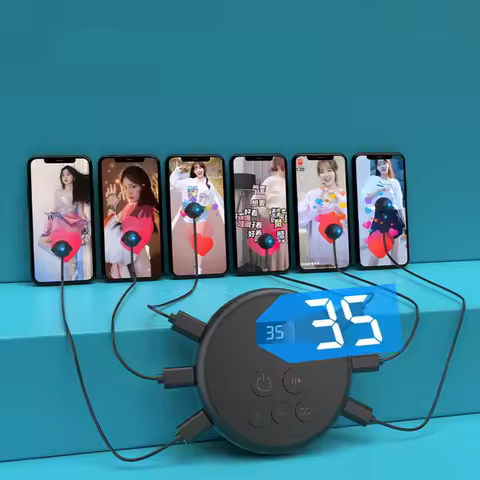 Universal Mobile Phone Screen Auto Clicker Device Physical Simulation Finger Click Continuous Auto P