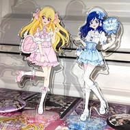 Aikatsu Figures Acrylic Stand Hoshimiya Ichigo Character Ornament Anime Goods Collection Toys Doll G