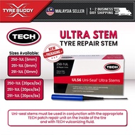 TECH Uni-Seal Ultra Stem; Tyre Puncture Stem; 250-1UL; 251-1UL; 291-1UL; 6mm; 8mm; 10mm; Tech Tyre R
