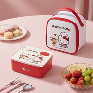 Sanrio Lunch Box 304 Stainless Steel Lunch Box Student Office Worker Lunch Box Dormitory Lunch Box