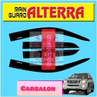 Window Sun Visor for Nissan Alterra rain guard gutter