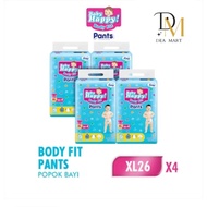 Baby Happy Pants XL 26 - Box of 4 Pcs - Disposable Diaper Pants