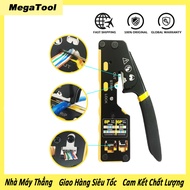 Specialized RJ45 Network Crimping Pliers - Cut/Piercing Cat5/Cat5e/Cat6 Network Wire, 8P8C Standard 