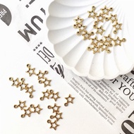 1 pcs Charm STAR 12mm Charms Metal Gold STAR Alloy Gold