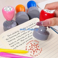 [26 Styles] Customized Teacher Stamp Review Stamp Personalized Stamp Feedback Stamp Encouragement St