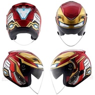 KYT Venom Iron man helmet (marvel series) double visor (Limited Edition)