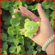 Rilakkuma Plushie Green Four Leaf Clover Plush Keychain Cute Bag Charm