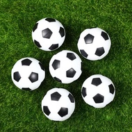 6pcs Mini Foosball Balls Table Foosball Soccer Replacement Footballs Table Soccer Balls
