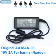 Original AC Adapter Charger For harman kardon 19V 2A 38W AU38AA-00 Onyx Studio Bluetooth Speaker Pow