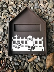 北歐風房屋形不鏽鋼嵌入式投信口、埋入式投信口可裝於門，單純坎入式崁入式投信口無信箱