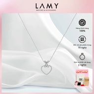 Dây chuyền bạc nữ LAMY Love Heart Silver Necklace 6380SV