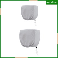 [MuyeadMY] Outboard Motor Cover Boat Engine Hood Cover,Gray Wear Resistant, Sunproof, 600D Oxford Cl