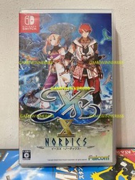 《今日快閃價》（中古二手）日版 Switch NS遊戲 伊蘇X / YS 10 / 伊蘇 10 北海歷險 北境歷險 / Ys X -NORDICS- / イースX -NORDICS- / Ys X N