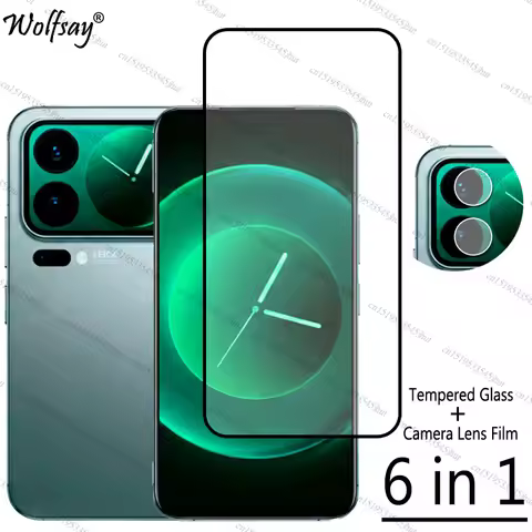 Full Cover Tempered Glass For Xiaomi 17 Pro Max Screen Protector For Xiaomi 17 Pro Max Camera Glass 