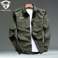 EAGLADE Cargo Shirt For Men 301 In Green