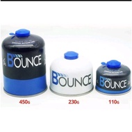 BOUNCE/THE CAMPER Camping Butane Gas 110/230/450 G (Screw Type Canister/Threaded)