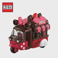 【日本正版授權】TOMICA 米妮 爆米花車 情人節款 玩具車 Disney Motors 多美小汽車 166733