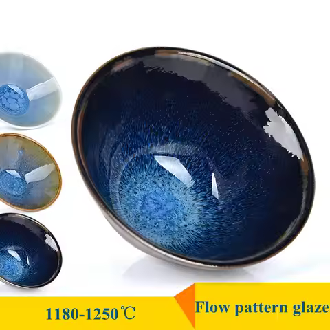 300ml/bottle Pottery Glaze Flow Pattern Glaze Art Crystal Glaze DIY Ceramic Coloring Tool Medium Tem