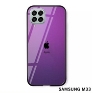 SAMSUNG M33 - SoftCase Glass Kaca - [ A02 ] - Pelindung Handphone Hp SAMSUNG M33 - Casing Hp SAMSUNG