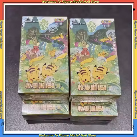 Genuine Pkm Collection 151 Gathering Slim Booster Box Pkm 151 Vol.4 Simplified Chinese 151 Vol 4 PTC