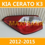 FOR KIA CERATO K3 2012-2015 TAILLIGHT TAIL LIGHT TAIL LAMP BRAKE LIGHT BACK LIGHT