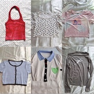 ️ | Second-Hand Clothes Fashion Crop Tops (Second-Hand) ️