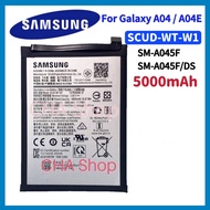 แบตเตอรี่ แท้ Samsung Galaxy A04 / A04E SM-A045F SM-A045F/DS Samsung Original Battery SCUD-WT-W1 แบต