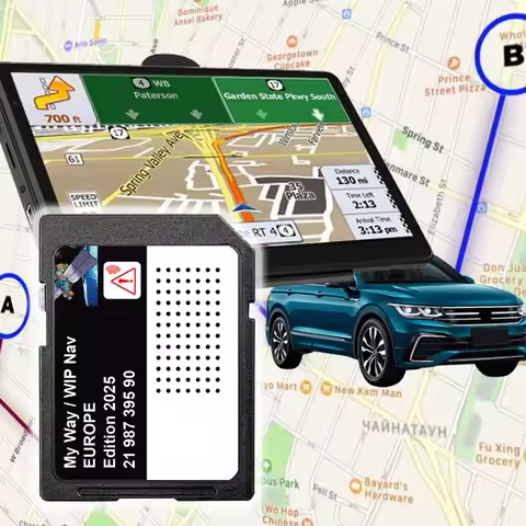 Navigation MyWay SD Card 2025 Update EU Morocco Map for Citroen DS3 C3 C4 C5 C8 Picasso C3 C4 Berlin