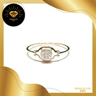 cincin emas  terbaru cincin wanita emas 375 asli