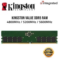 Kingston (6400mhZ/5600MHz) DDR5 CL-40 Desktop RAM - (8GB/16GB/32GB)