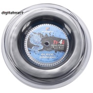 Tennis String 4G Polyester Training Racket String 200M Reel Gym Sport(1.25Mm)