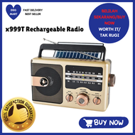 X999T Radio boleh dicas semula USB Radio Radio mudah alih FM AM