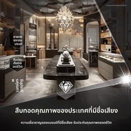 East Beauty | ต่างหูเงินบริสุทธิ์ 999 พร้อมอัญมณีทับทิม