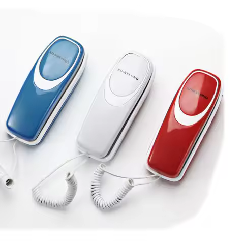 red Flash phone telephones green Hanging phone mini telephone fixed telefonos de casa portable ev te