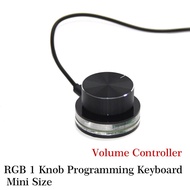 1Key Knob OSU Gaming Keyboard Programming Keypad Mini Numpad Mechanical RGB for Photoshop Black White Encode Programmable shoutuan