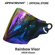 [VISOR] Helmet Gracshaw G919i Glazzo Visor MONO ANIMALIA Dualtone Helmet Visor G919i (DAY & NIGHT)