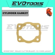 SPARE PART(BG328) : CYLINDER GASKET/BLOCK GASKET MESIN RUMPUT PARTS T328 Okazawa Stihl