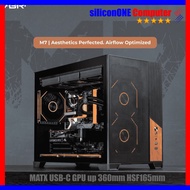 VBR M-7 Micro ATX 0FAN M7 USB-C GPU up 360mm HSF up 165mm AIO 240mm