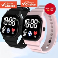 Astronaut LED Sports Watch - Durable Waterproof Square Smart Watch for Students & Outdoor Enthusiast