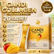 CANDI COLLAGEN FIBER JUMBO CONTENTS 20 DETOX FIBER DIET DRINK FIBER DRINK NATURAL SLIMMING COLLAGEN 