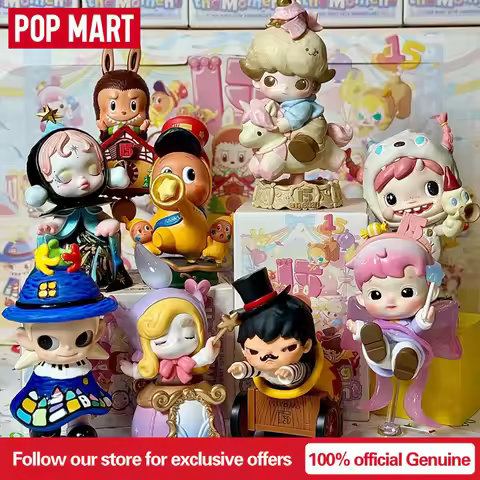 Original Popmart New Celebrating The Moment Popmart 15th Anniversary Series Blind Box Ornament Figur