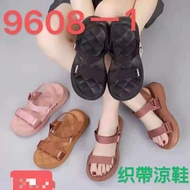 Korean Fashionable Casual Brazilian KT Wegde Sandals For Women