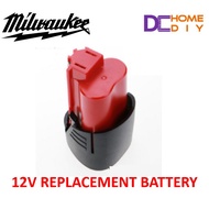 12V 1.5AH 4.0AH REPLACEMENT BATTERY FOR MILWAUKEE 12V LI-ON BATTERY CHARGER M12FPD-0 M12FPD-602C M12