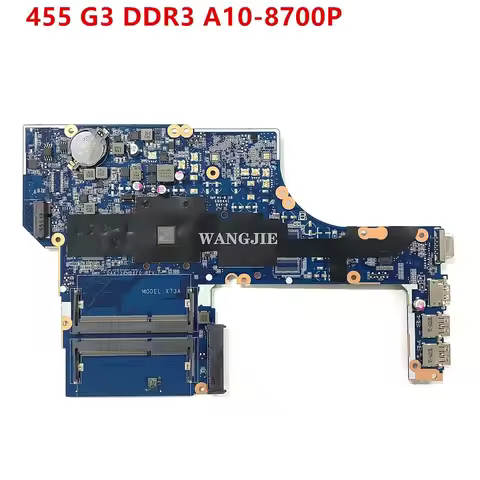 For HP ProBook 455 G3 Laptop Motherboard DDR3 A10-8700P CPU 828435-601 828432-601 828431-601 828431-