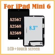 8.3" LCD Display For iPad Mini 6 Mini6 LCD A2567 A2568 A2569 Display Touch Screen Digitizer Assembly