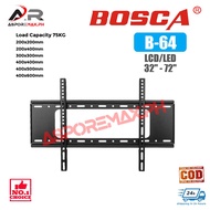 BOSCA TV Bracket LED/LCD/PDP 32" - 72" Flat Panel TV Wall Mount COD