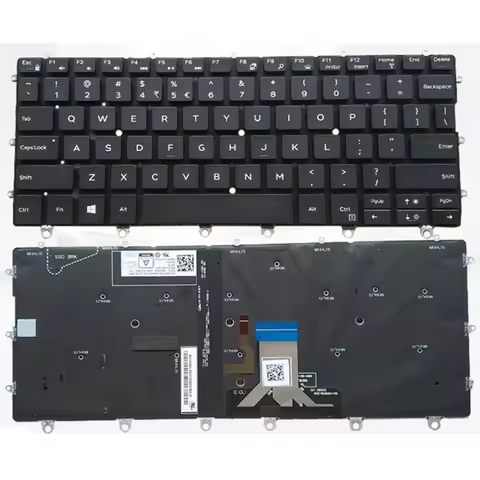 SP/US English Laptop Keyboard For DELL For XPS 13 9365 P71G 0WPCF9 PK131QS1A00