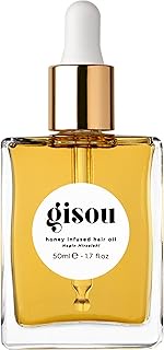 Gisou Honey Infused Hair Oil - Hydrating & Frizz Control Luxury Hair Treatment with Mirsalehi Honey,