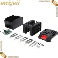 MEIGUII Battery Plastic , Plastic 21V Lithium Battery , Lithium Pack Nesting DIY Shell Kit Battery  